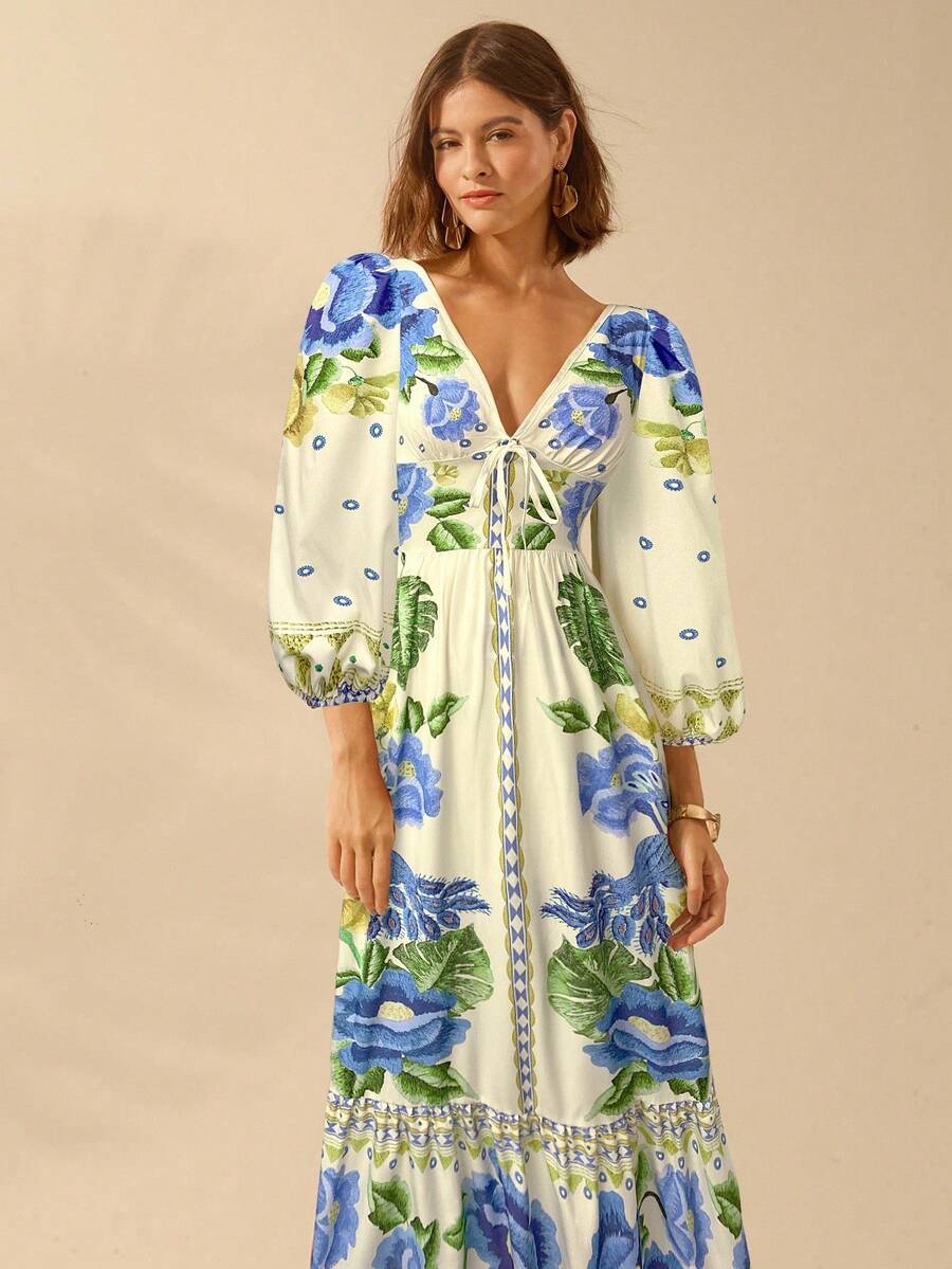 Breezy | Floral Holiday Dress