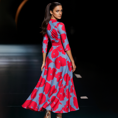 Amelia | Relaxed V-Neck Everyday Dress