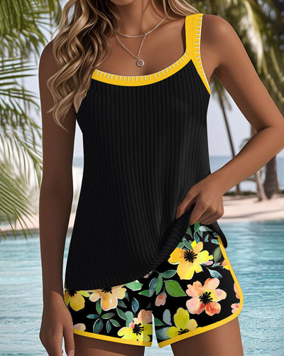 Amelia | Two-Piece Relaxed Tankini Set