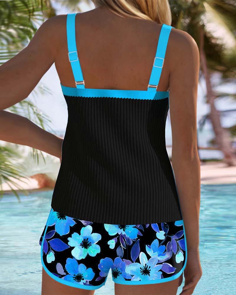 Amelia | Two-Piece Relaxed Tankini Set