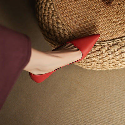 Vogue | Luxurious Leather Heels