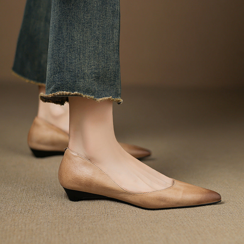 Natura | Luxe Leather Flats