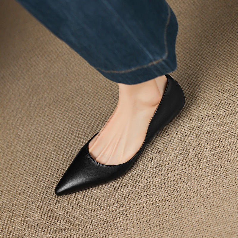 Natura | Luxe Leather Flats