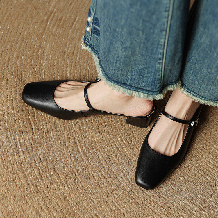 Zara | Luxurious Leather Mules