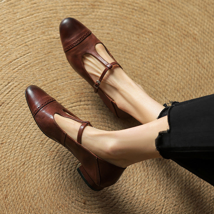 Mara | Luxe Leather Flats