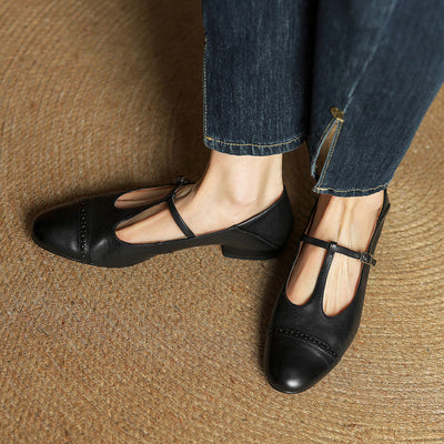Mara | Luxe Leather Flats
