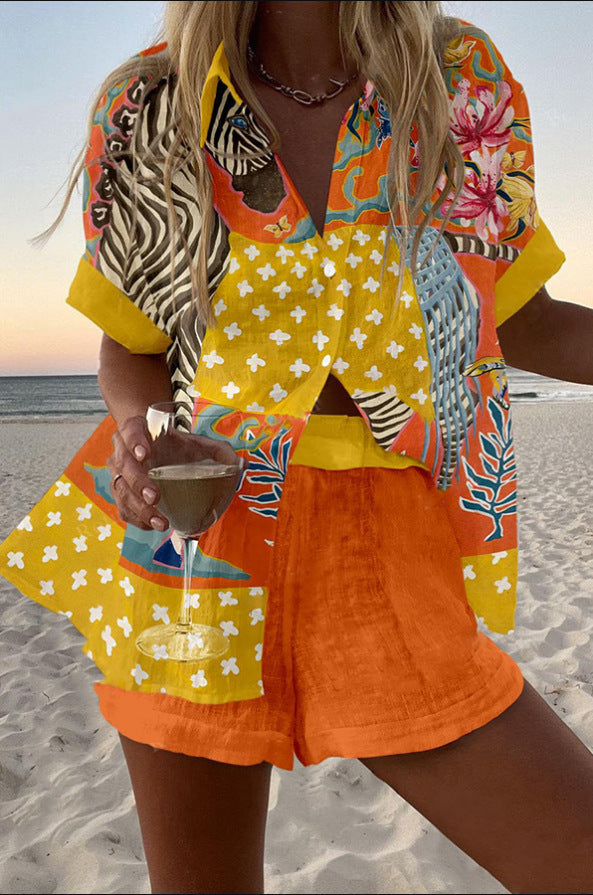 Short Polka Dots Short Set