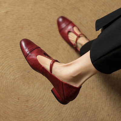 Mara | Luxe Leather Flats
