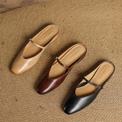 Luxe | Genuine Leather Mules