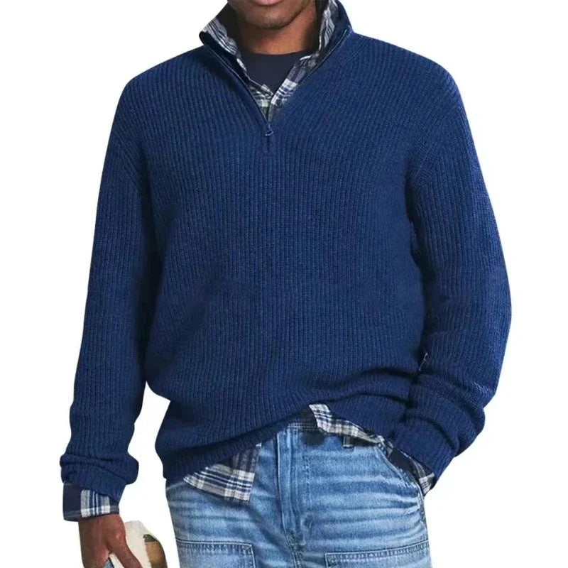 Louis™ | The Stylish Zip Jumper