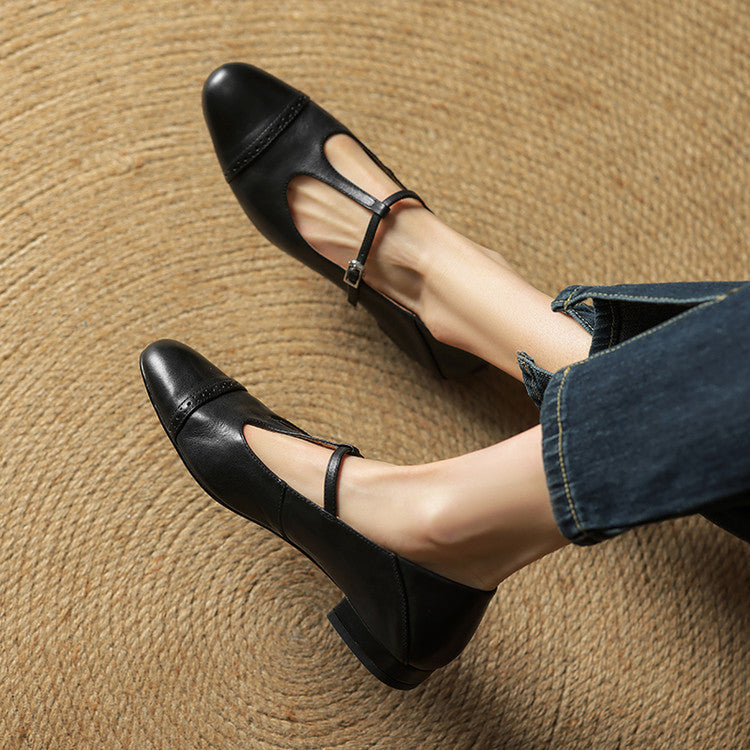 Mara | Luxe Leather Flats