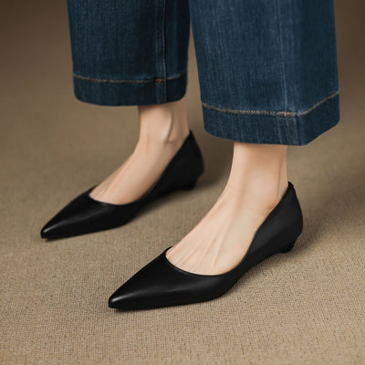 Natura | Luxe Leather Flats