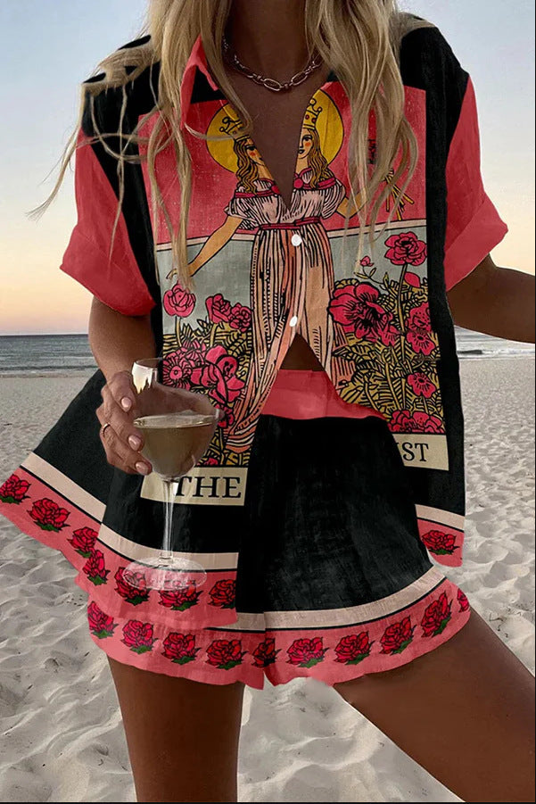 Virgin Short Set in Pink