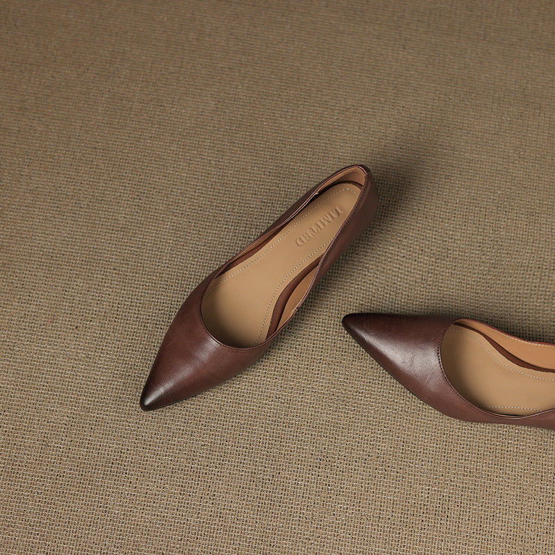 Natura | Luxe Leather Flats
