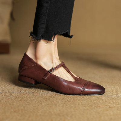 Mara | Luxe Leather Flats