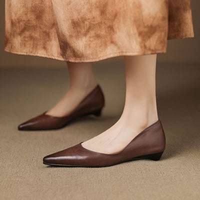 Natura | Luxe Leather Flats