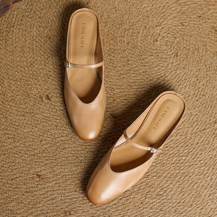 Luxe | Genuine Leather Mules