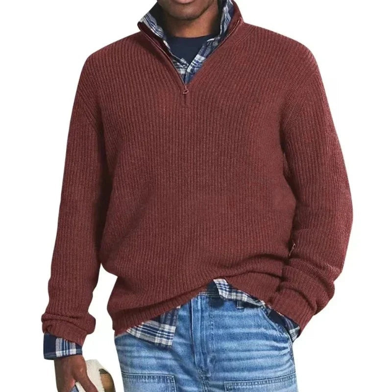 Louis™ | The Stylish Zip Jumper