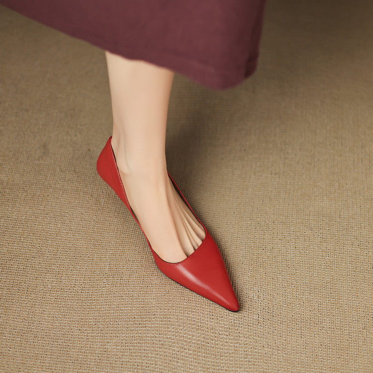 Vogue | Luxurious Leather Heels