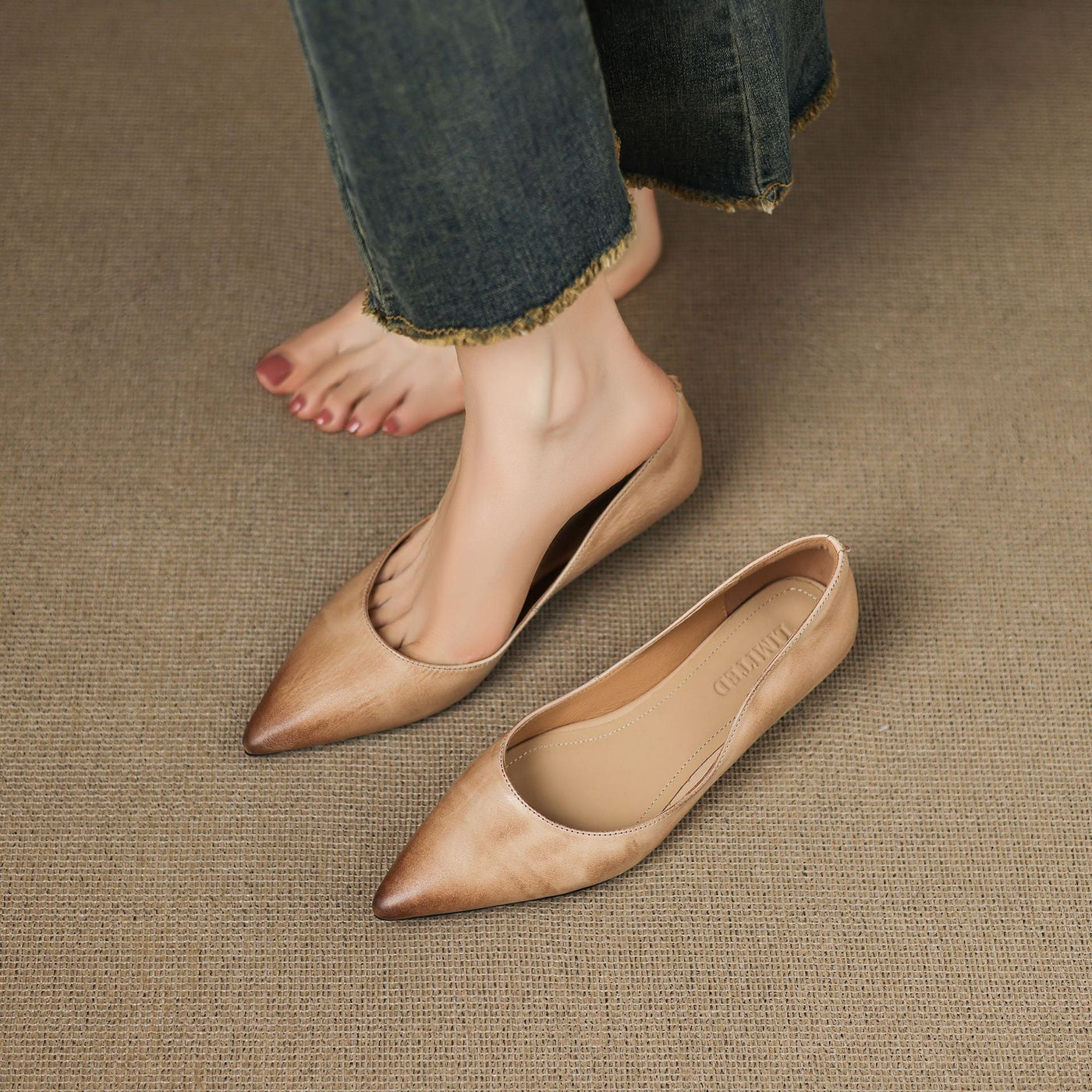 Natura | Luxe Leather Flats