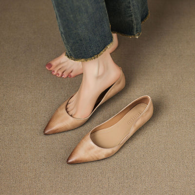 Natura | Luxe Leather Flats