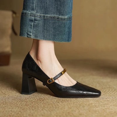Auria | Luxe Leather Heels