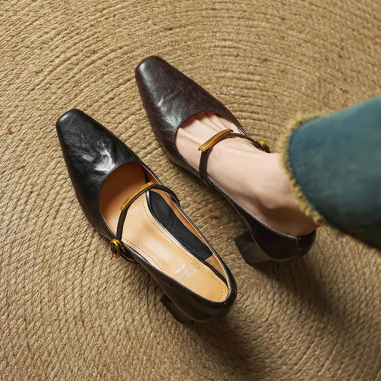 Auria | Luxe Leather Heels