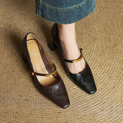 Auria | Luxe Leather Heels