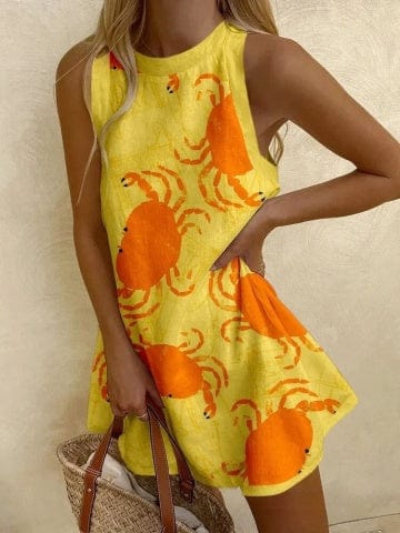 Anavee Linen Mini Dress