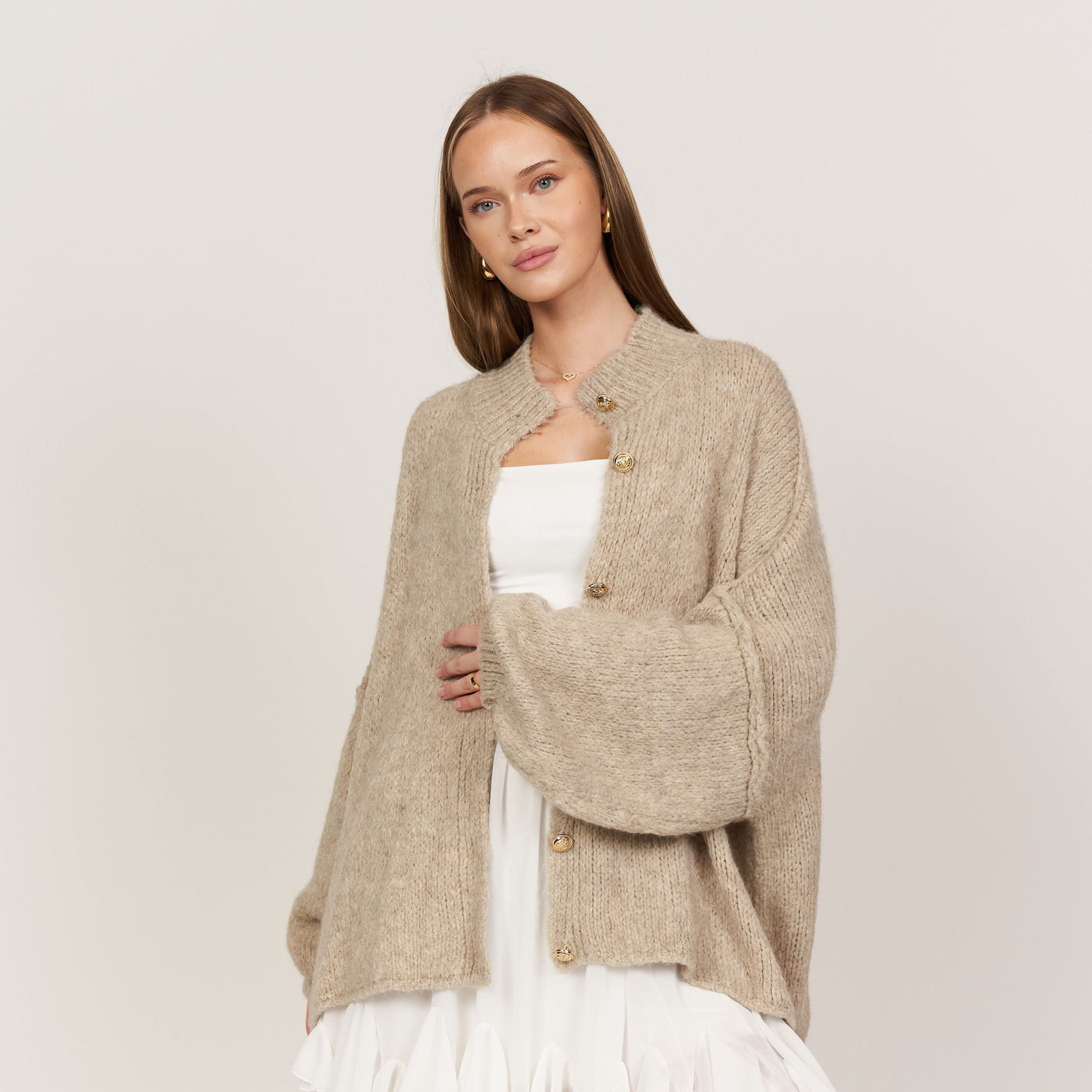 Jess - Knitted Cardigan